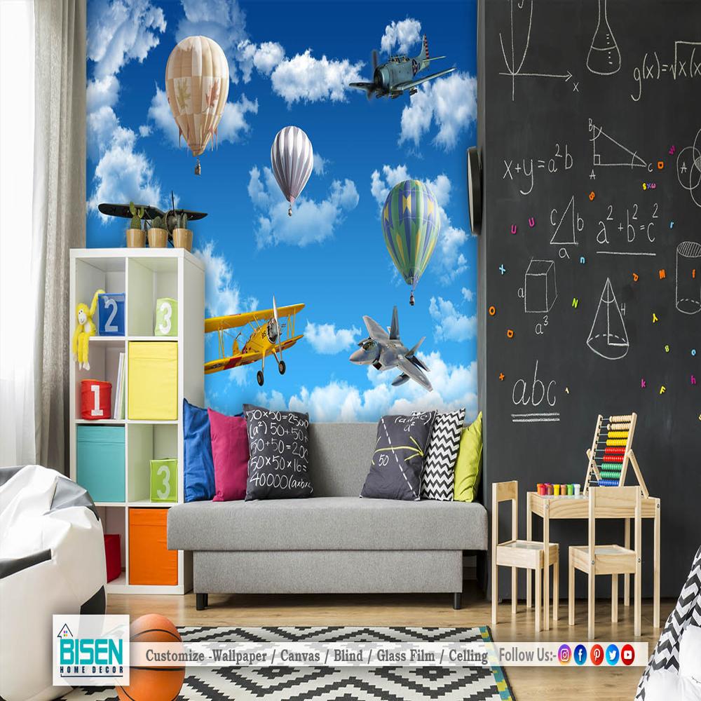 Cartoon Wallpaper - Material: Non Woven