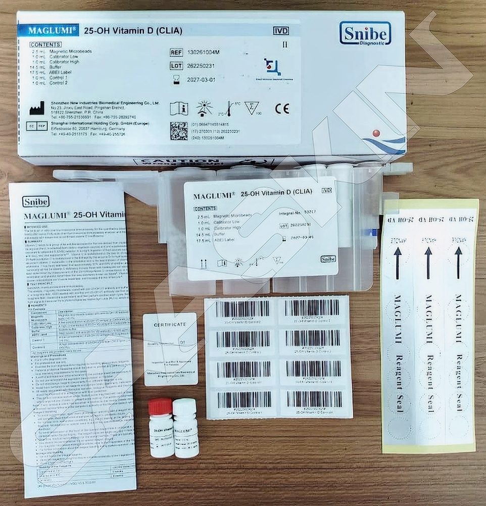 Snibe MAGLUMI 25-OH Vitamin D (CLIA)