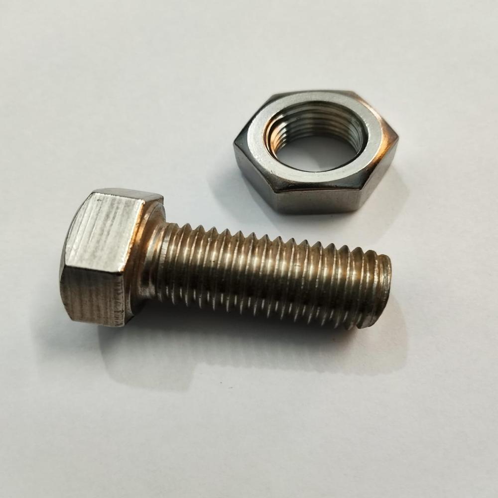 Hex Head Bolt - Color: Silver