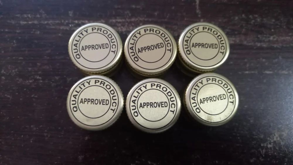 Aluminium Ropp Caps - 28mm Diameter, 5mm Height, Silver Anodized Finish | Securing Containers, Preserving Contents, Tamper Evidence, Iso 9001 Compliant
