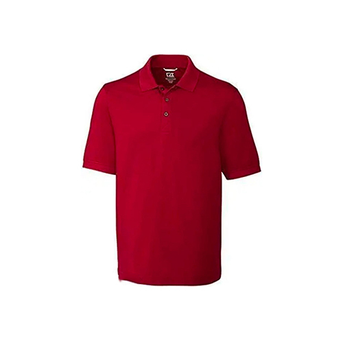 Cotton Polo Red T-Shirt