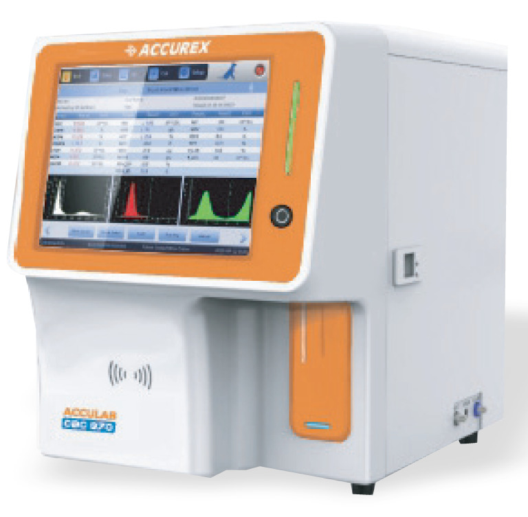Acculab CC 370 3-पार्ट हेमेटोलॉजी एनालाइज़र