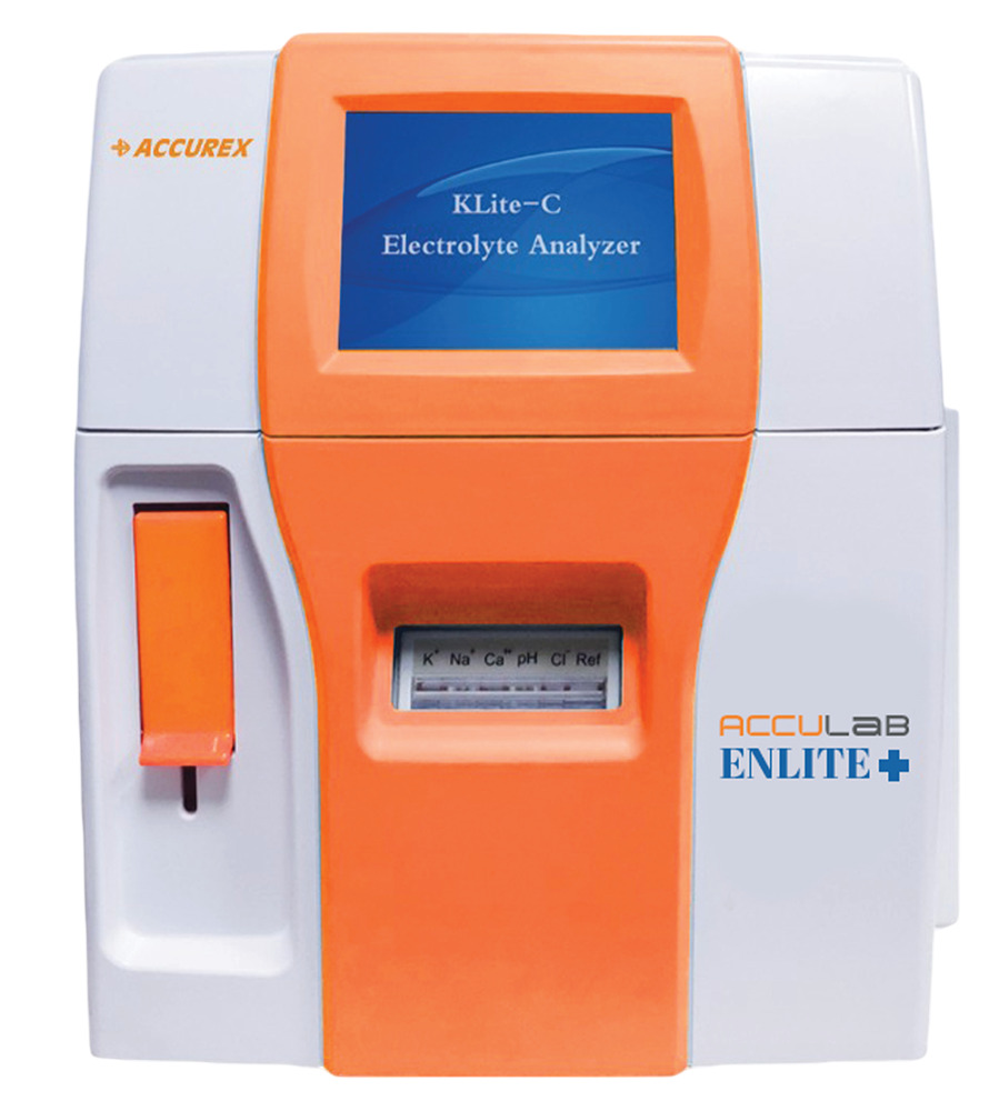Acculab Enlite + इलेक्ट्रोलाइट विश्लेषण