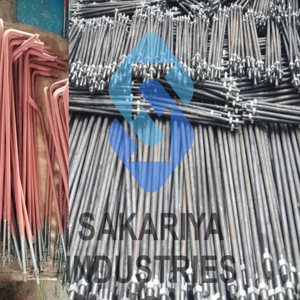 MS Foundation Bolt Available in Alomar Uttarakhand For Industrial Construction