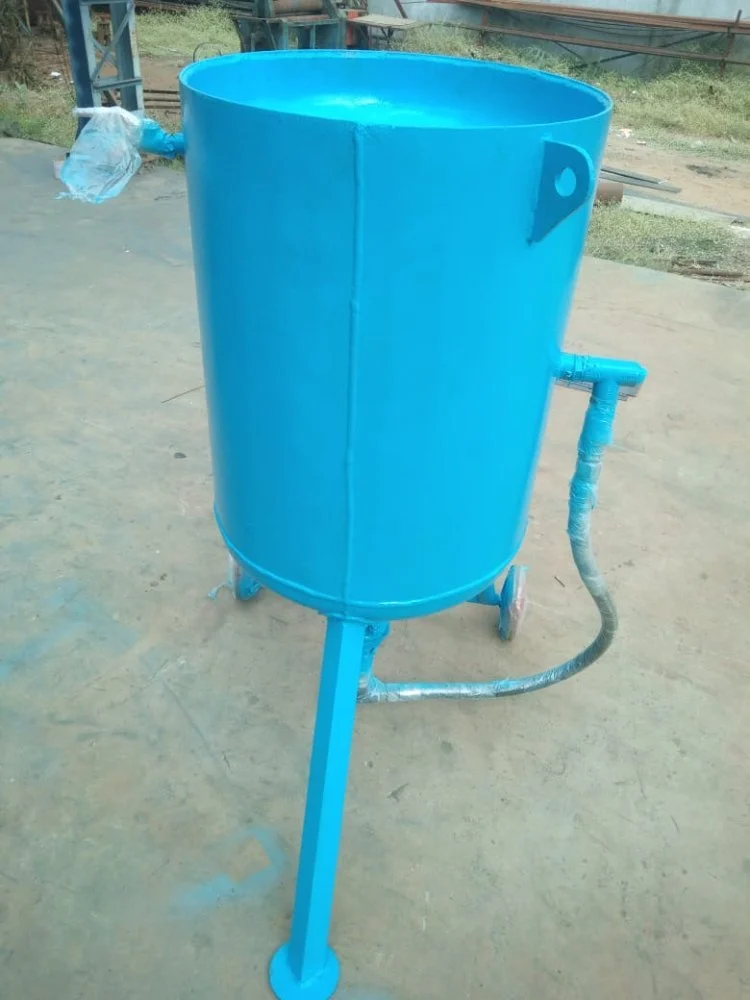 Ms Portable Sand Blasting Machine - Color: Blue