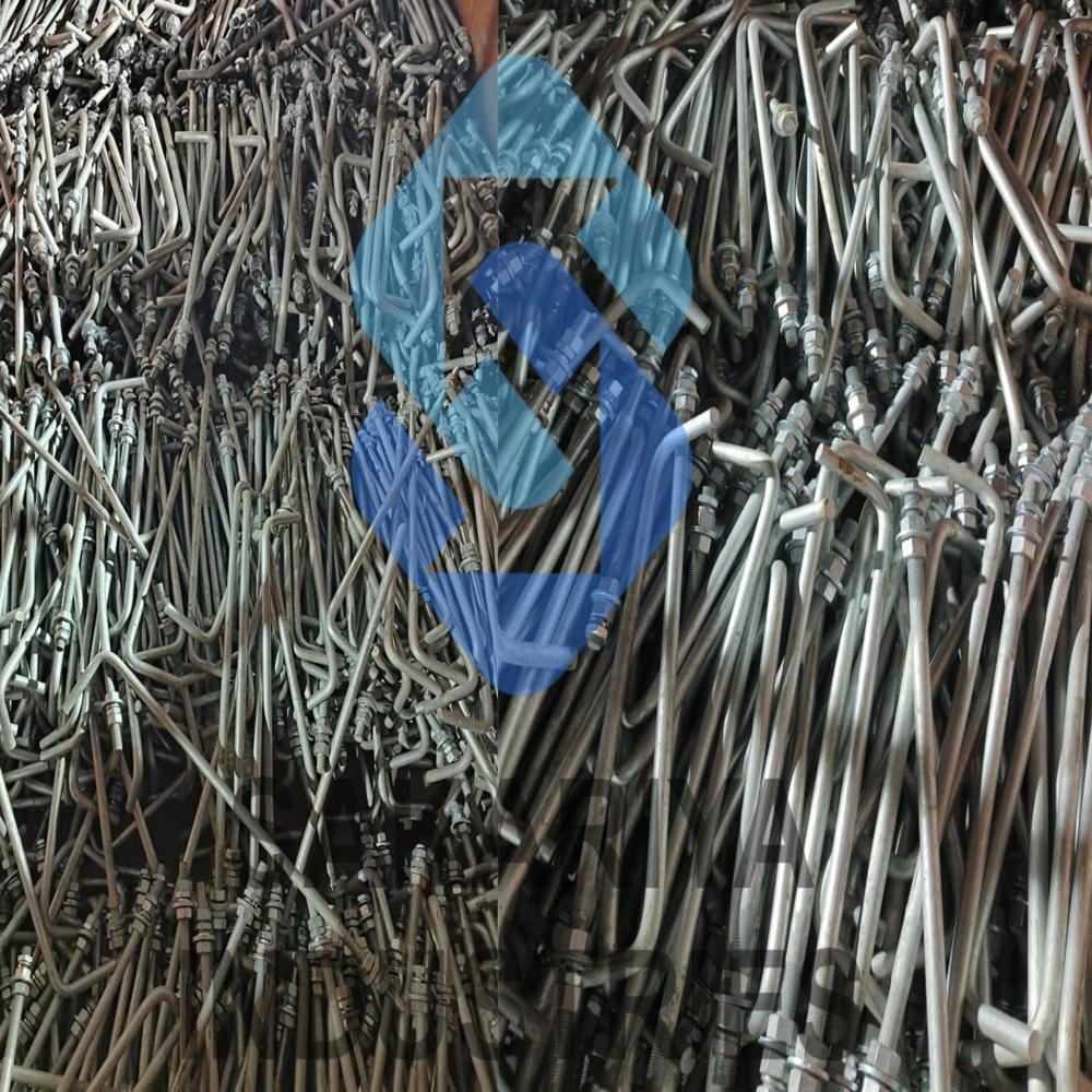 Plate Silver Foundation Bolt