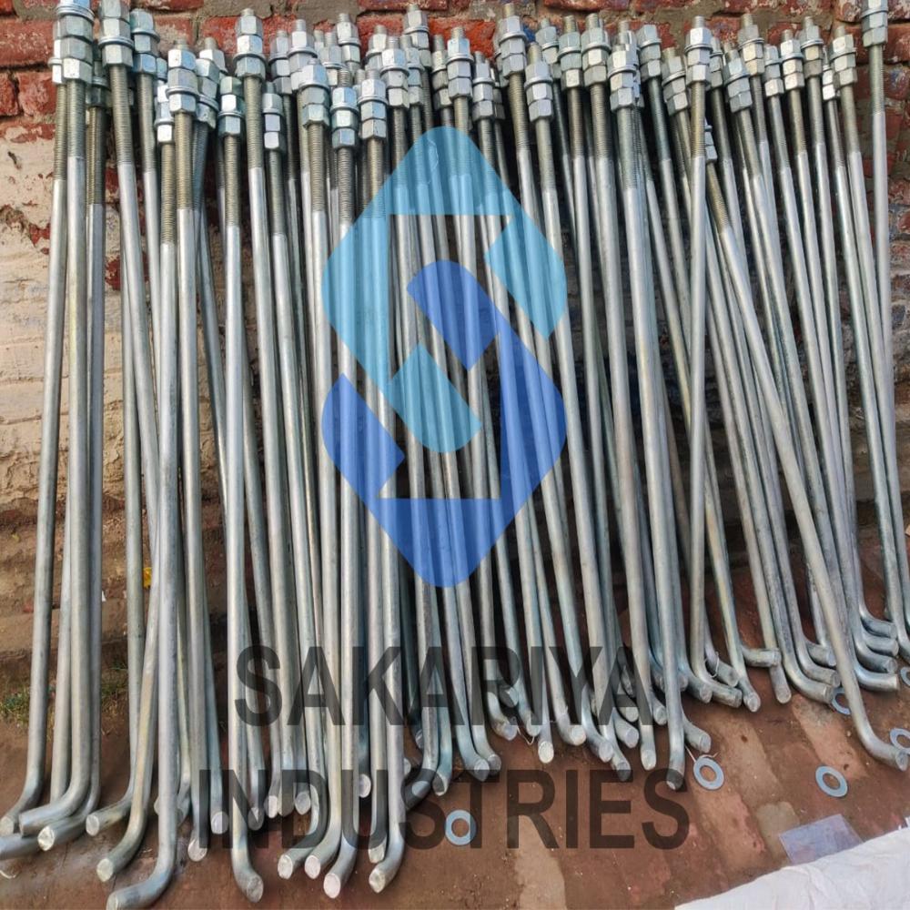 MS Foundation Bolt Available in Sagar Madhya Pradesh For Industrial Construction