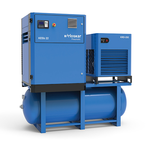 KESB22 Oil Injected Rotary Screw Air Compressor
