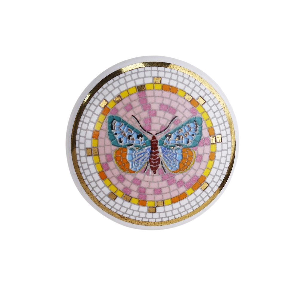 Butterfly Ceramic Knob