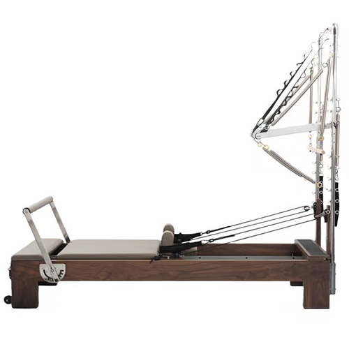 Afton Pilates Veritas Walnut Reformer with Tower