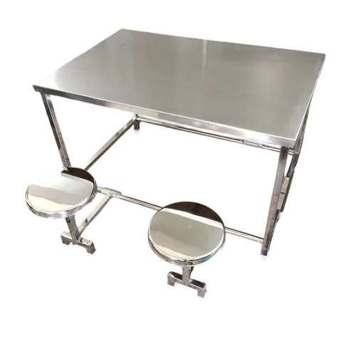 Canteen Table With Folding Stool