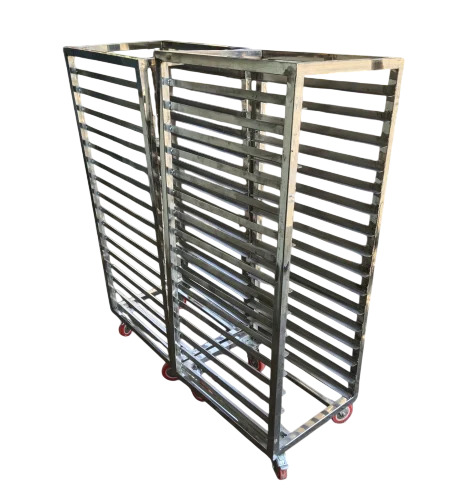 Stainless Steel Tray Trolley