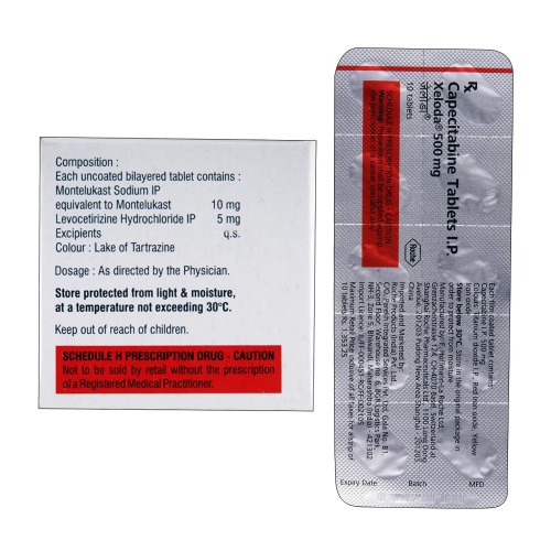 Xeloda 500 Mg Tablet - Recommended For: Doctor