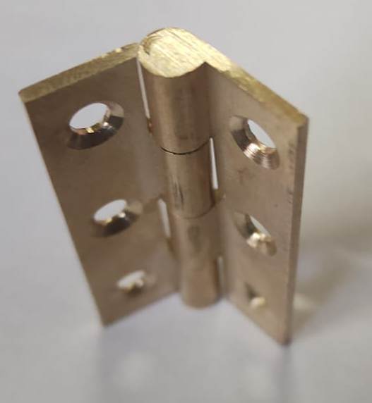 Brass Butt Hinges - Color: 2