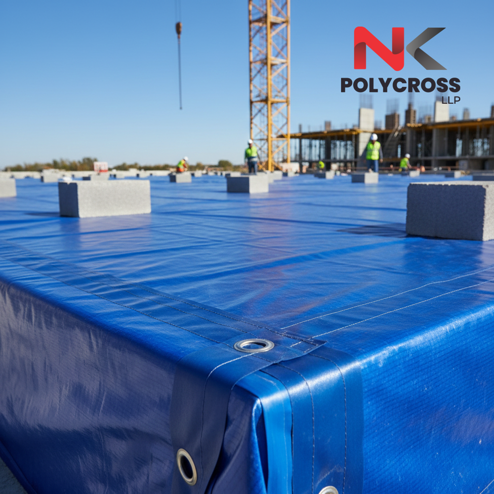 Concrete Curing Sheet - Color: Blue