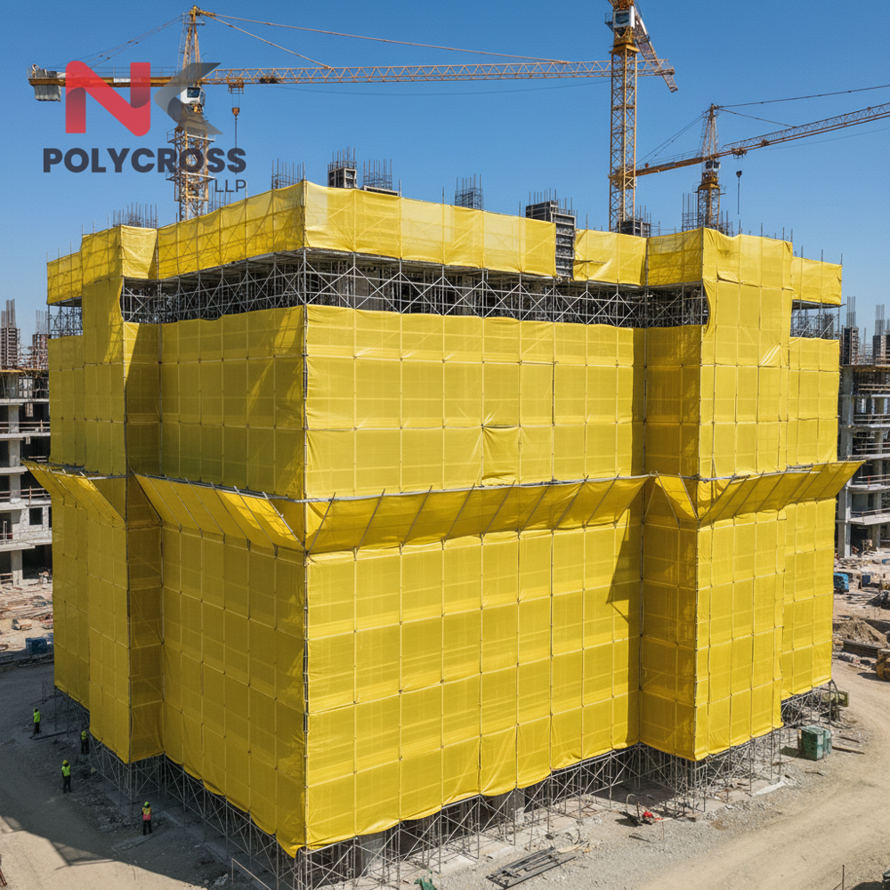 Scaffolding Cover - Color: Blue