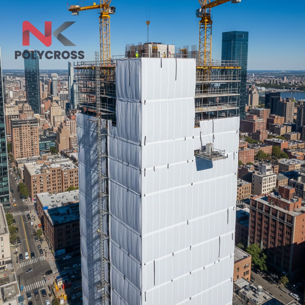 Scaffolding Cover - Color: Blue