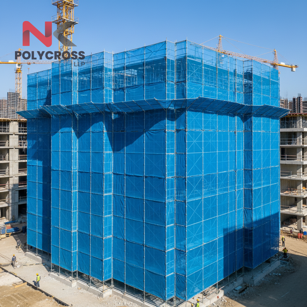 Scaffolding Cover - Color: Blue