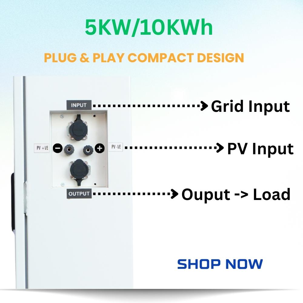 EnerTech 5KW / 10kWh Mini Energy Storage System