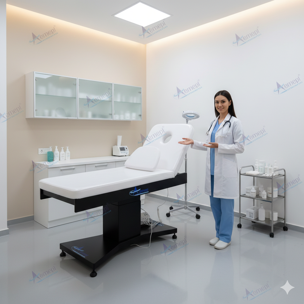 Aemepl Derma Bed Height adjustable