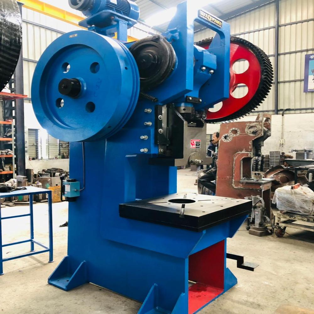 30 Ton C Type Power Press Machine - Metal Construction | Industrial Application, Heavy-duty Performance, Precision Engineering