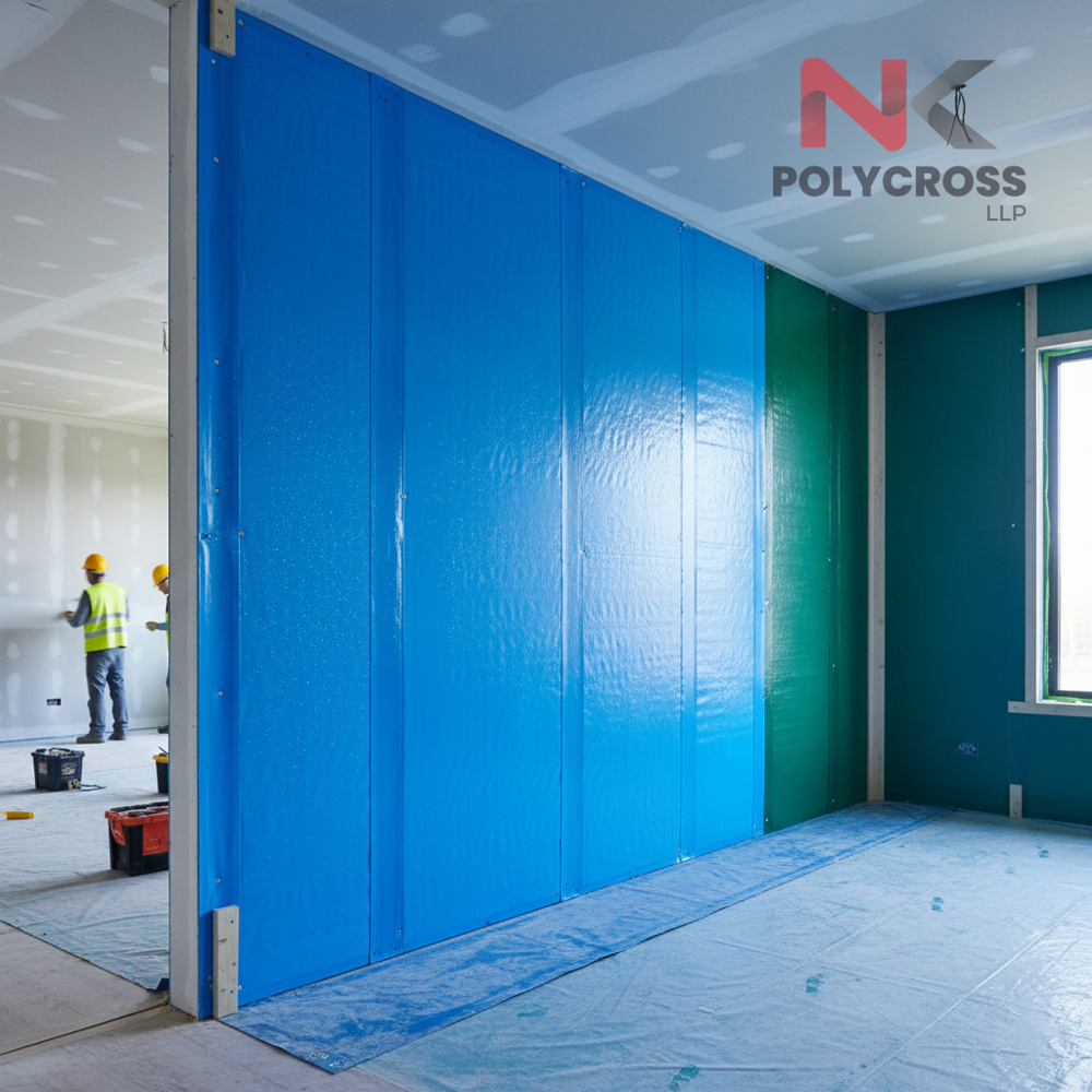 Wall Protection Tarpaulin