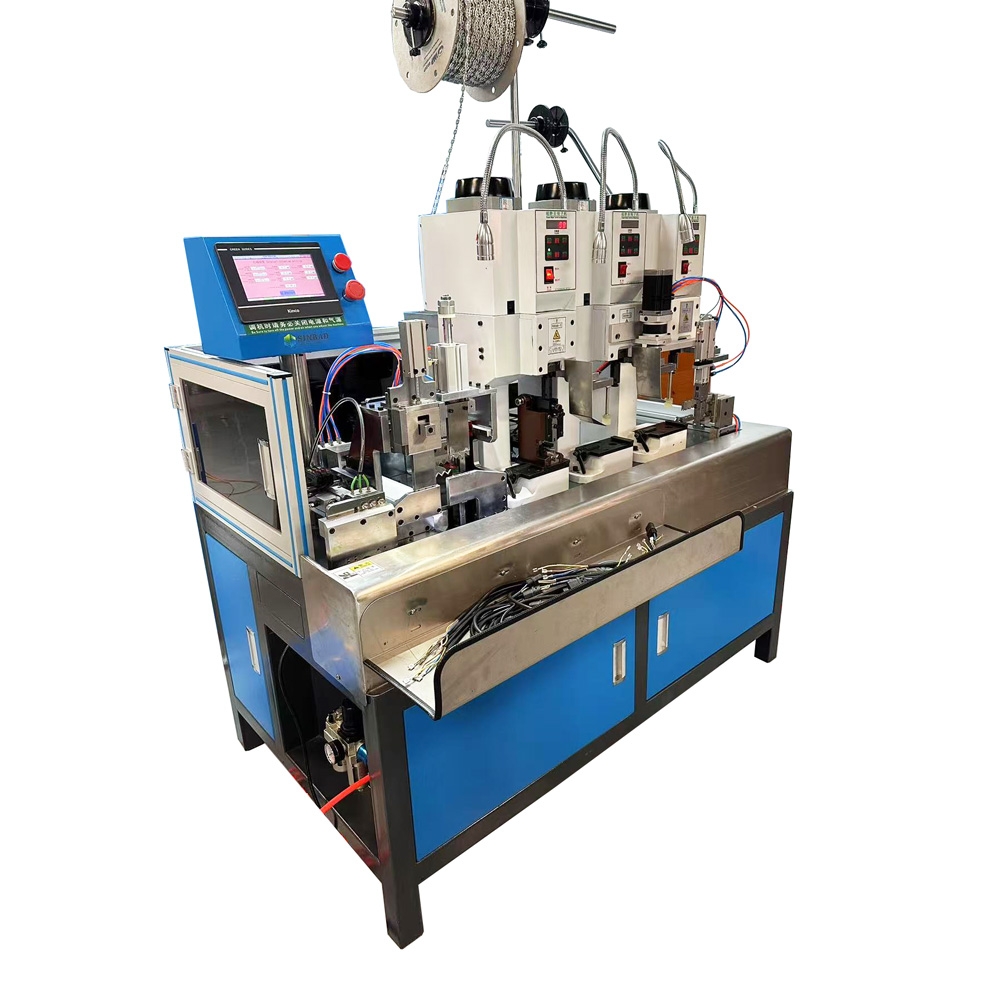 High-Speed Multi-Wire Cutting Stripping and Terminal Crimping Machine