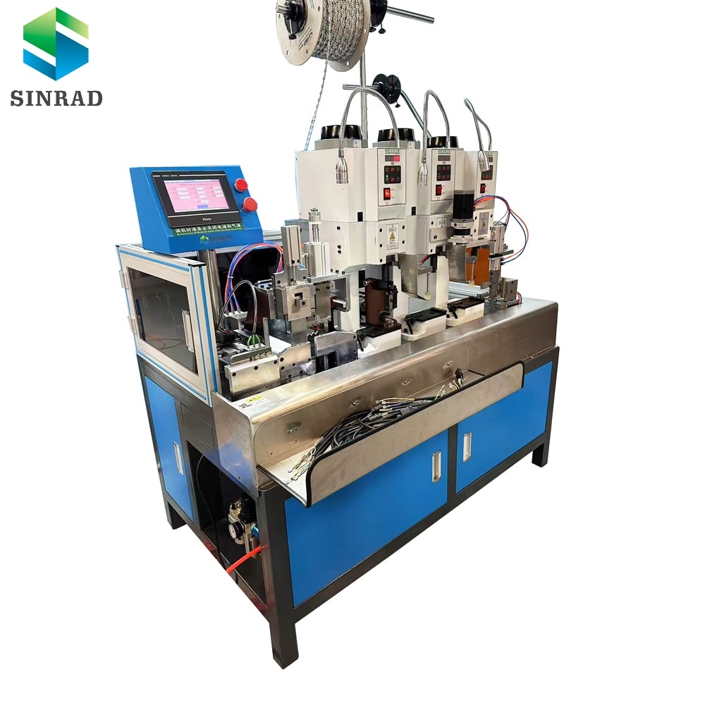 High-Speed Multi-Wire Cutting Stripping and Terminal Crimping Machine