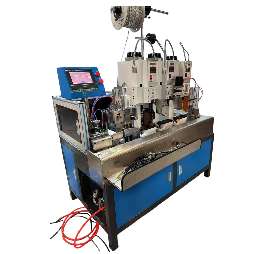High-Speed Multi-Wire Cutting Stripping and Terminal Crimping Machine