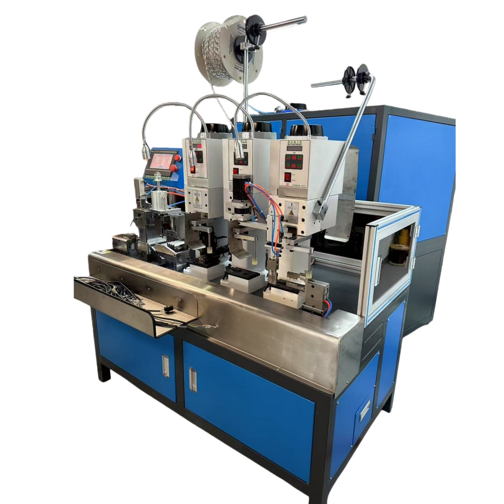 High-Speed Multi-Wire Cutting Stripping and Terminal Crimping Machine