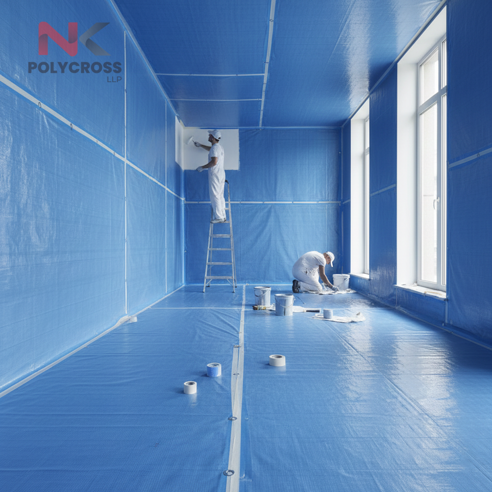 Paint Protection Sheet - Color: Blue