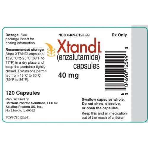 Xtandi 40 mg Capsule