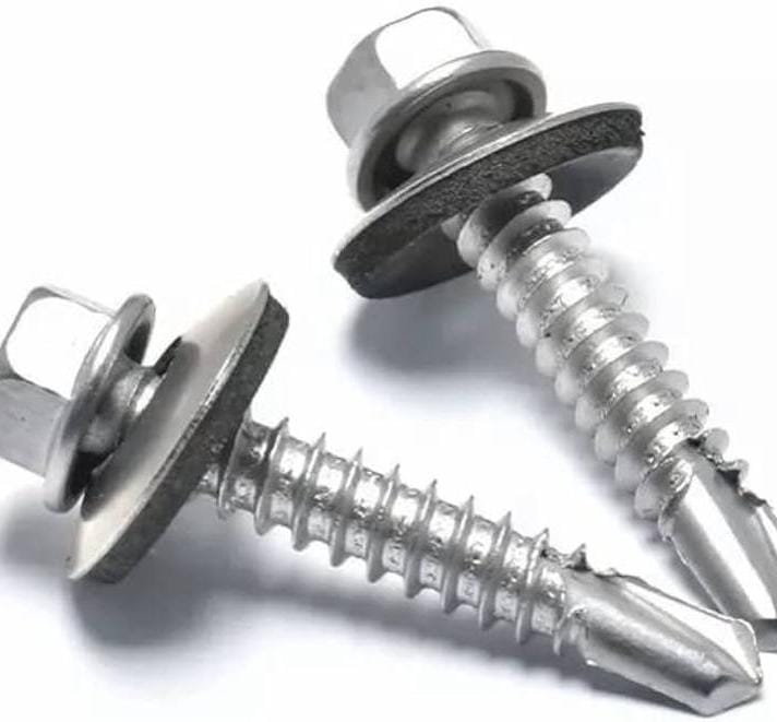 Self Drilling Screw - Color: Silver