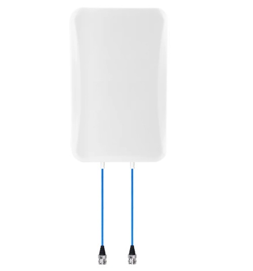 5g Mimo 2t2r Low Pim Antenna 698-4000 9dbi Directional Mimo Patch Panel Indoor Outdoor Antenna - Current: 50 Ohm (Ohm)
