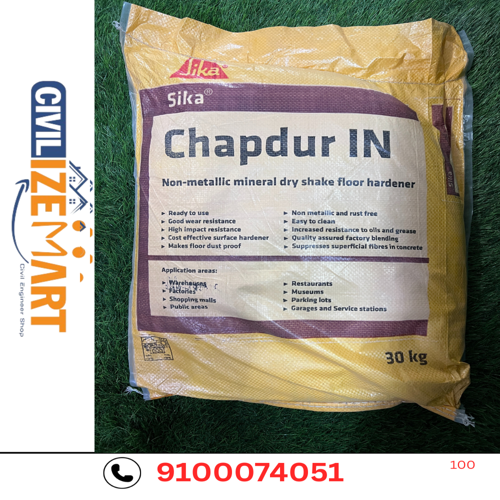 Floor Hardener Sika Chapdur, For 300 gm / sft, 30 kg