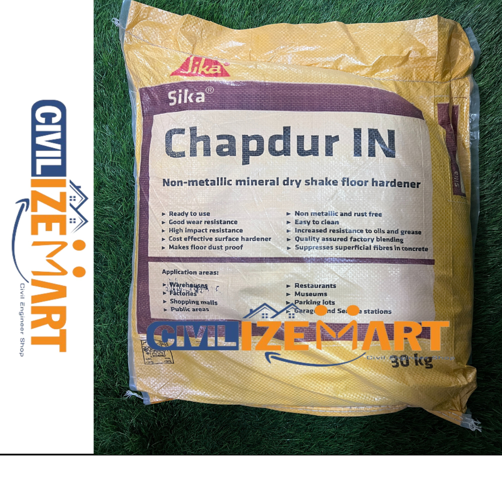 Floor Hardener Sika Chapdur, For 300 gm / sft, 30 kg