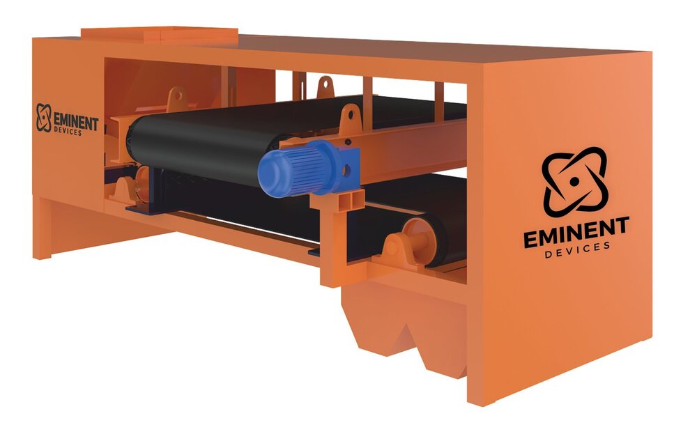 Crossline Magnetic Separator - Shape: Rectangle