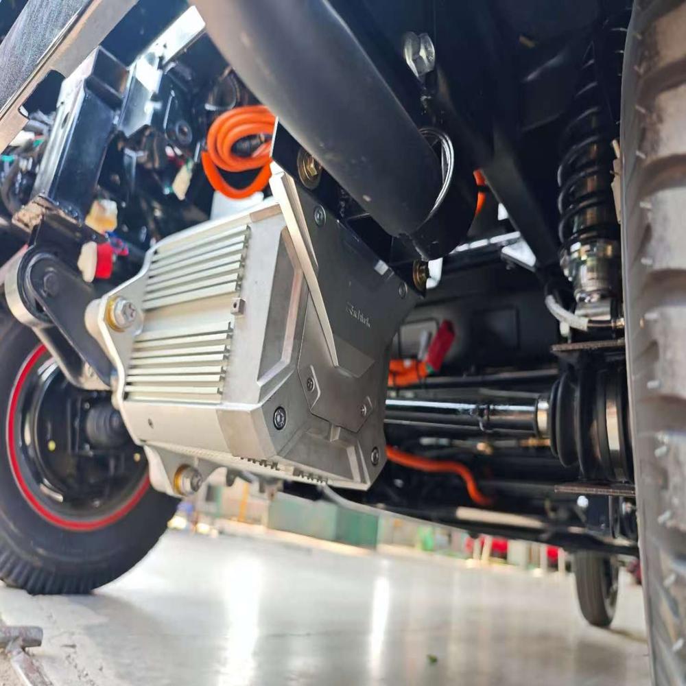 Motor for independent suspension