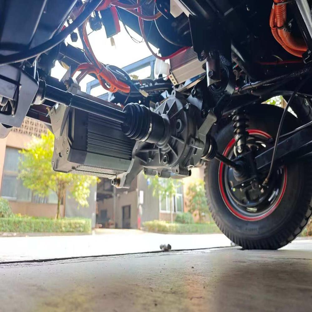 Motor for independent suspension