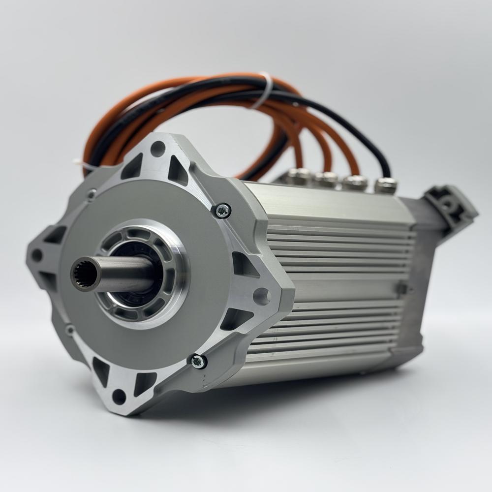 Motor for independent suspension