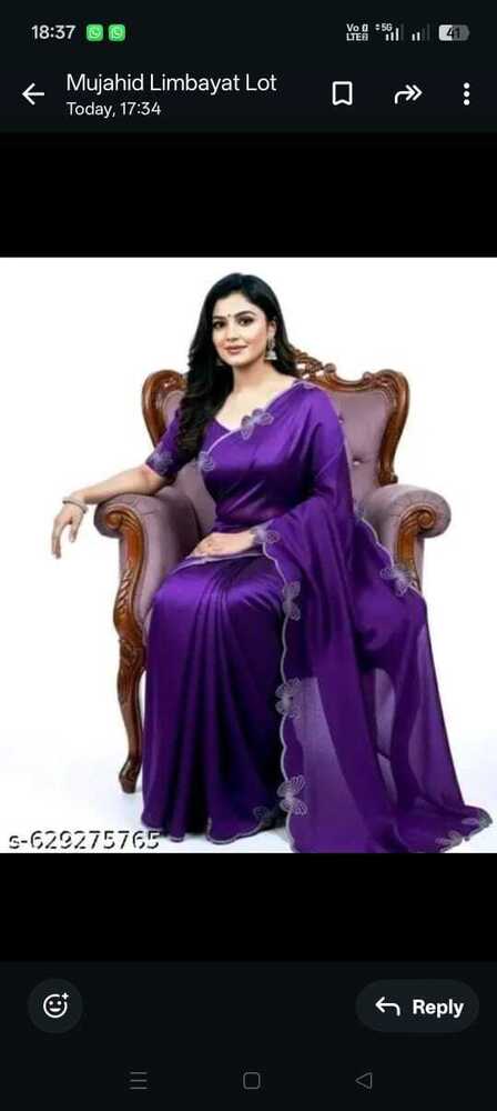 Premium party wear heavy siroski work saree