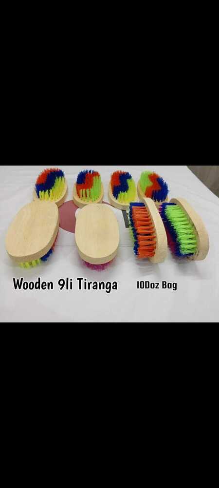 WOODEN 9 LINE TIRANGA