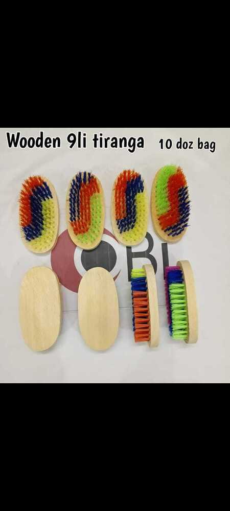 WOODEN 9 LINE TIRANGA