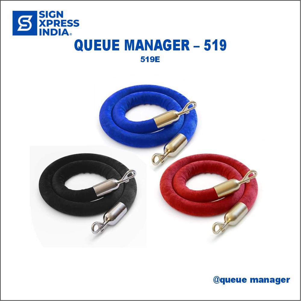 Queue Manager - 519E - Color: Black Red And Blue