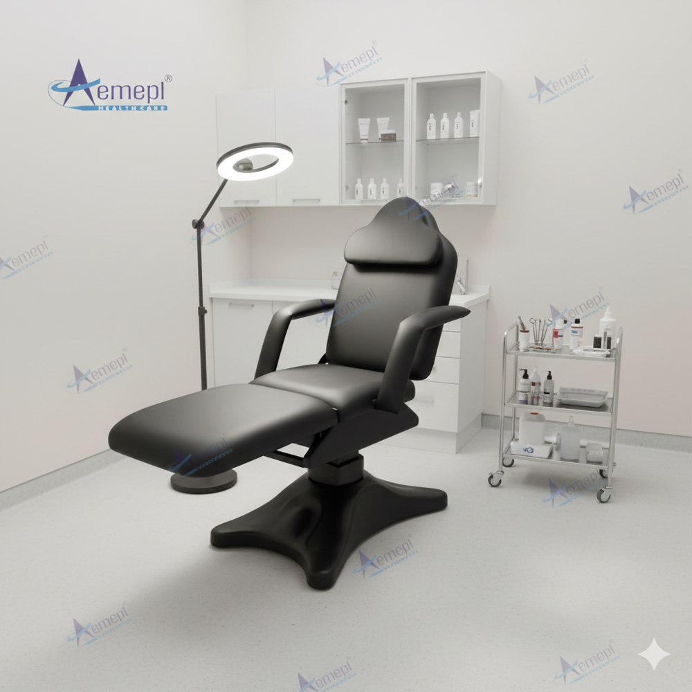 Hydraulic dermatology chair