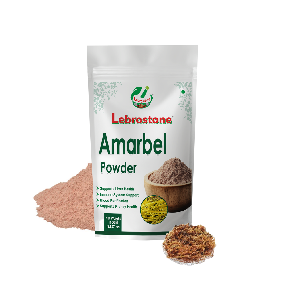 Lebrostone Amarbel Powder | Supports Digestion | Hair Care & Skin Health | Liver Health | Boosts Immunity | 100g