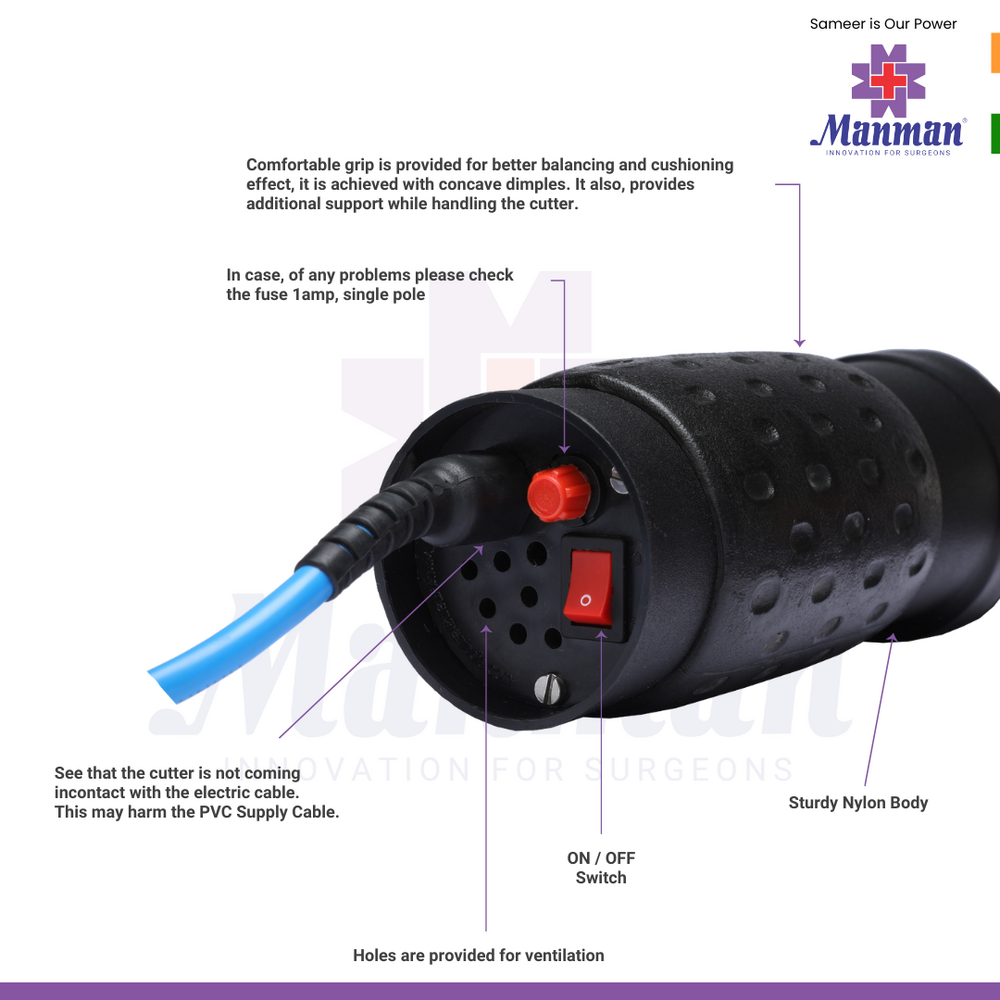 Stainless Steel Electric Plaster Cutter