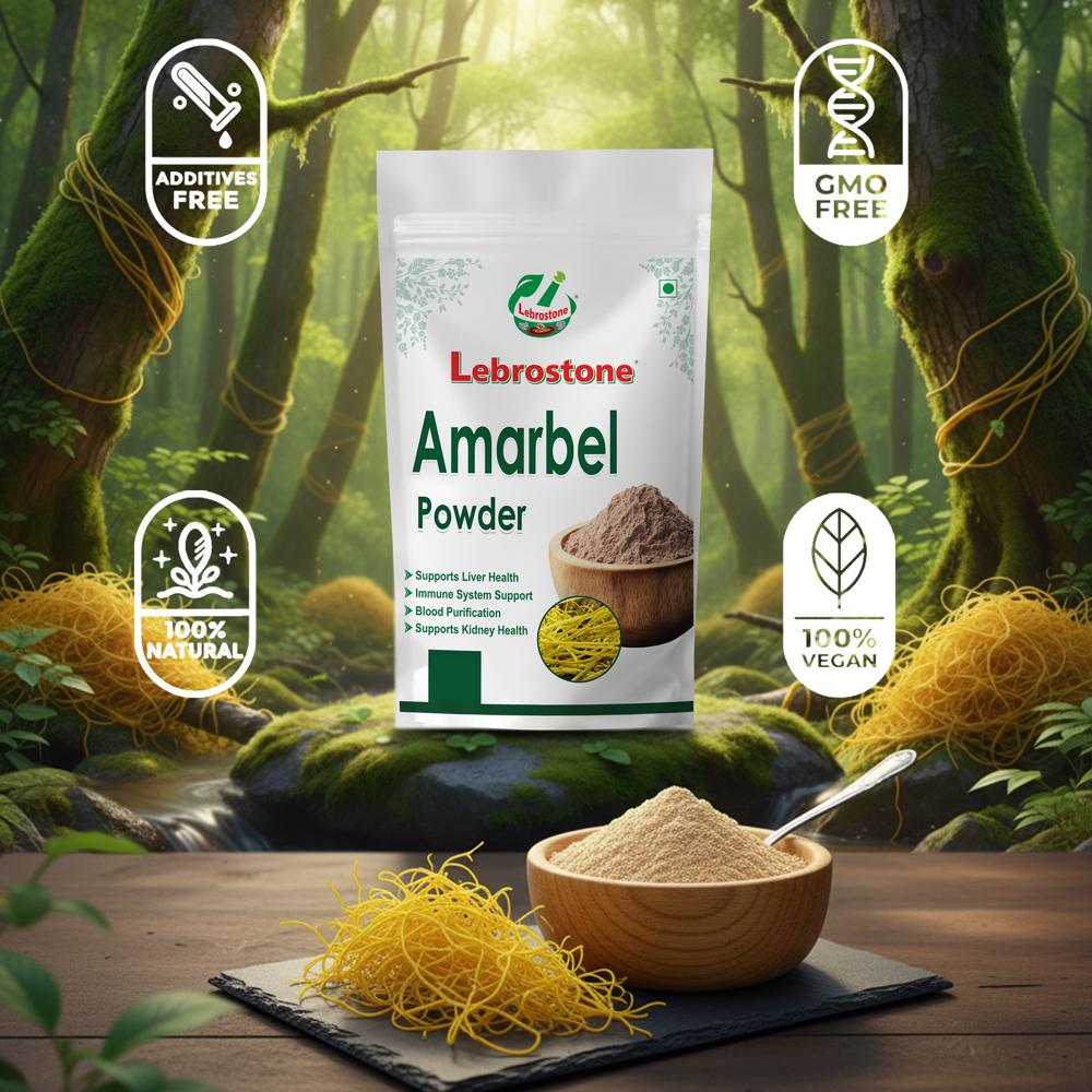 Lebrostone Amarbel Powder | Supports Digestion | Hair Care & Skin Health | Liver Health | Boosts Immunity |200g