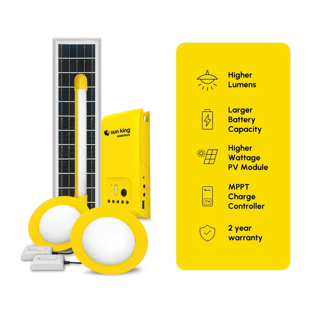Sun King HomePlus Solar Home Light System