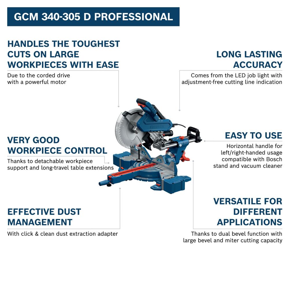 Bosch GCM 340-305 D 12